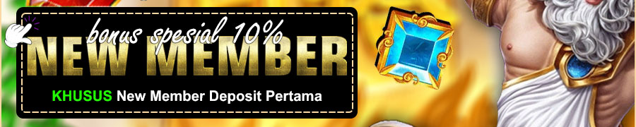 BONUS NEW MEMBER 10%