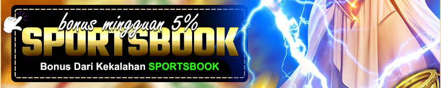 BONUS CASHBACK SPORTSBOOK  5%
